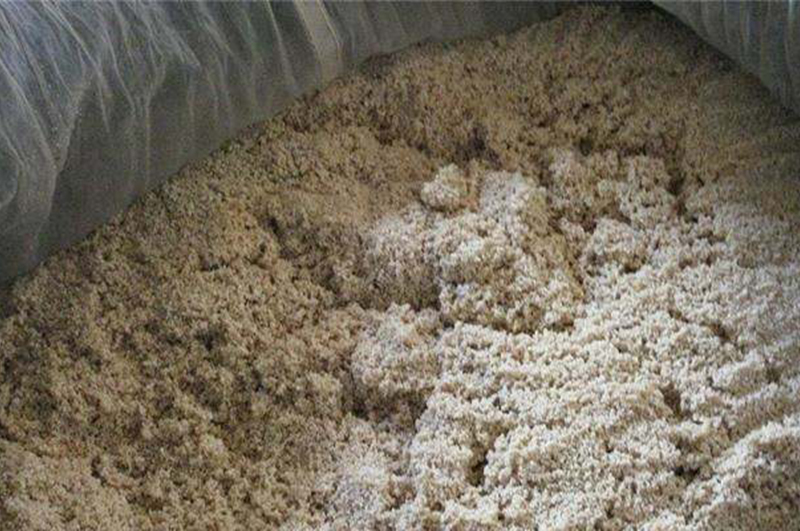 連續式炭化爐物料-豆渣